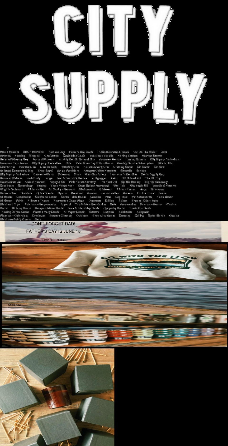 citysupplyfayetteville.com — Shopify storefront screenshot