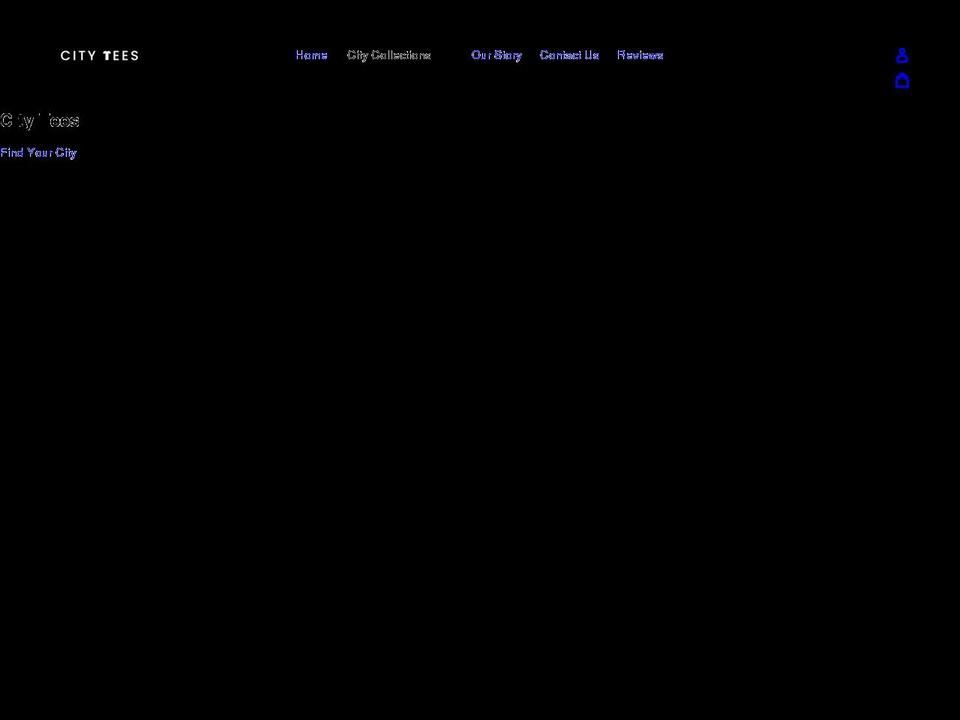 cityteesapparel.com shopify website screenshot