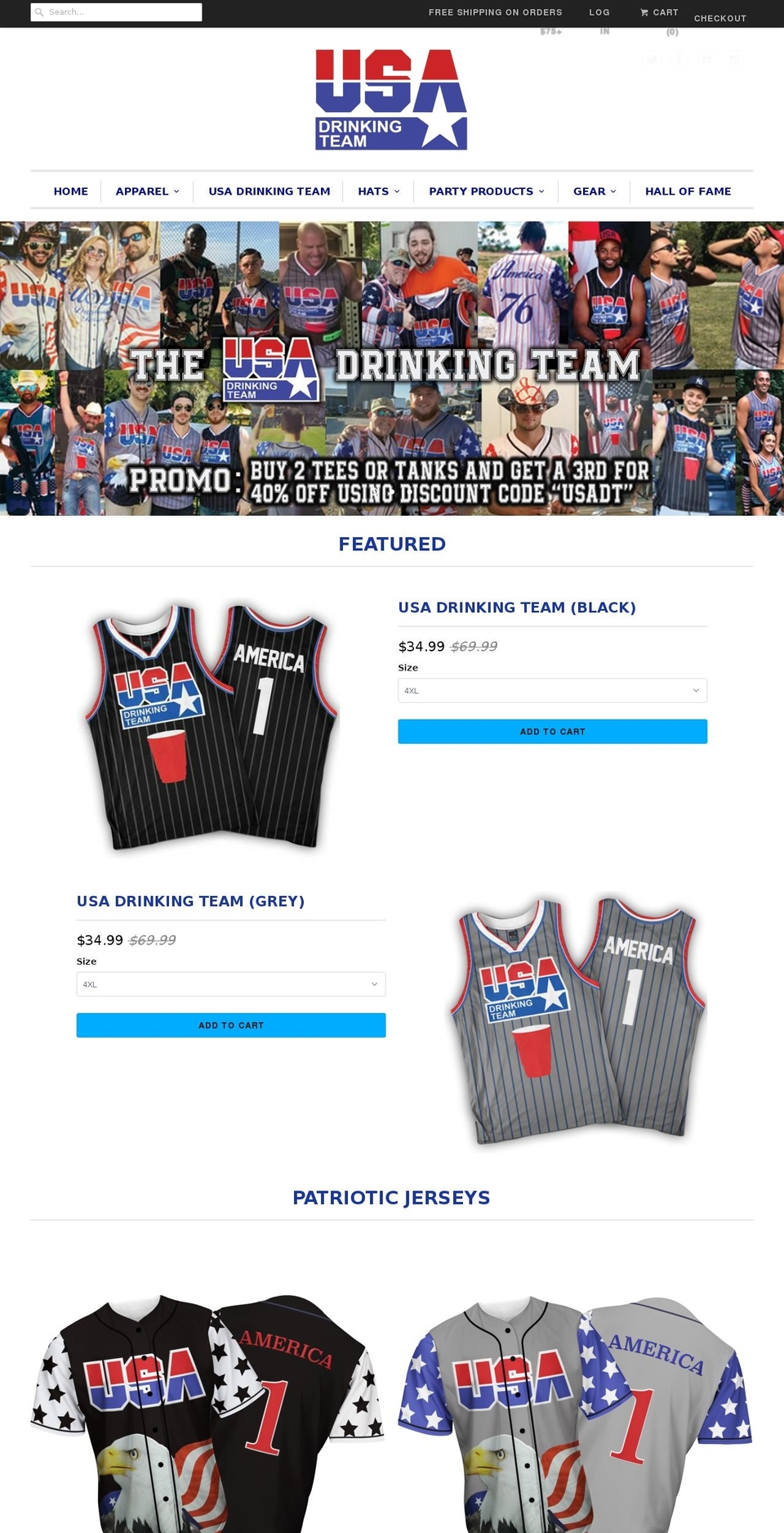 civiloutlaw.com — Shopify storefront screenshot