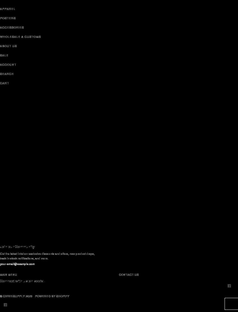 civviesupply.com shopify website screenshot