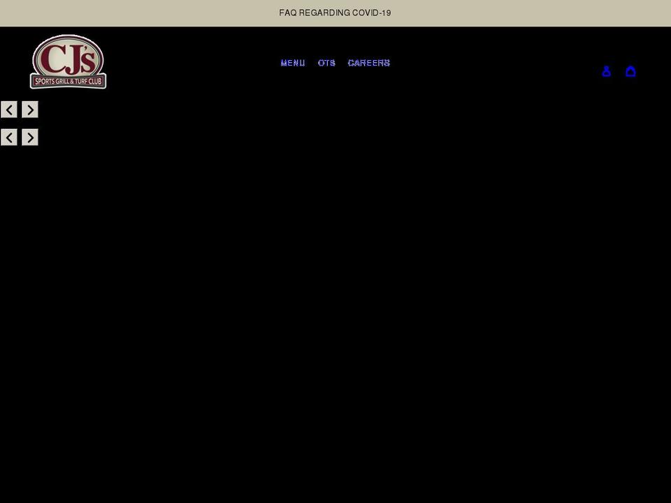 cjsbar.com shopify website screenshot
