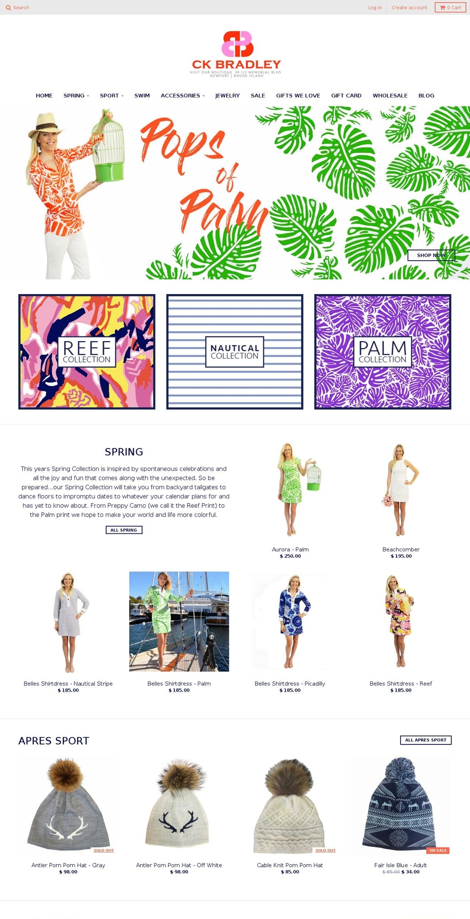 ckbradley.com shopify website screenshot