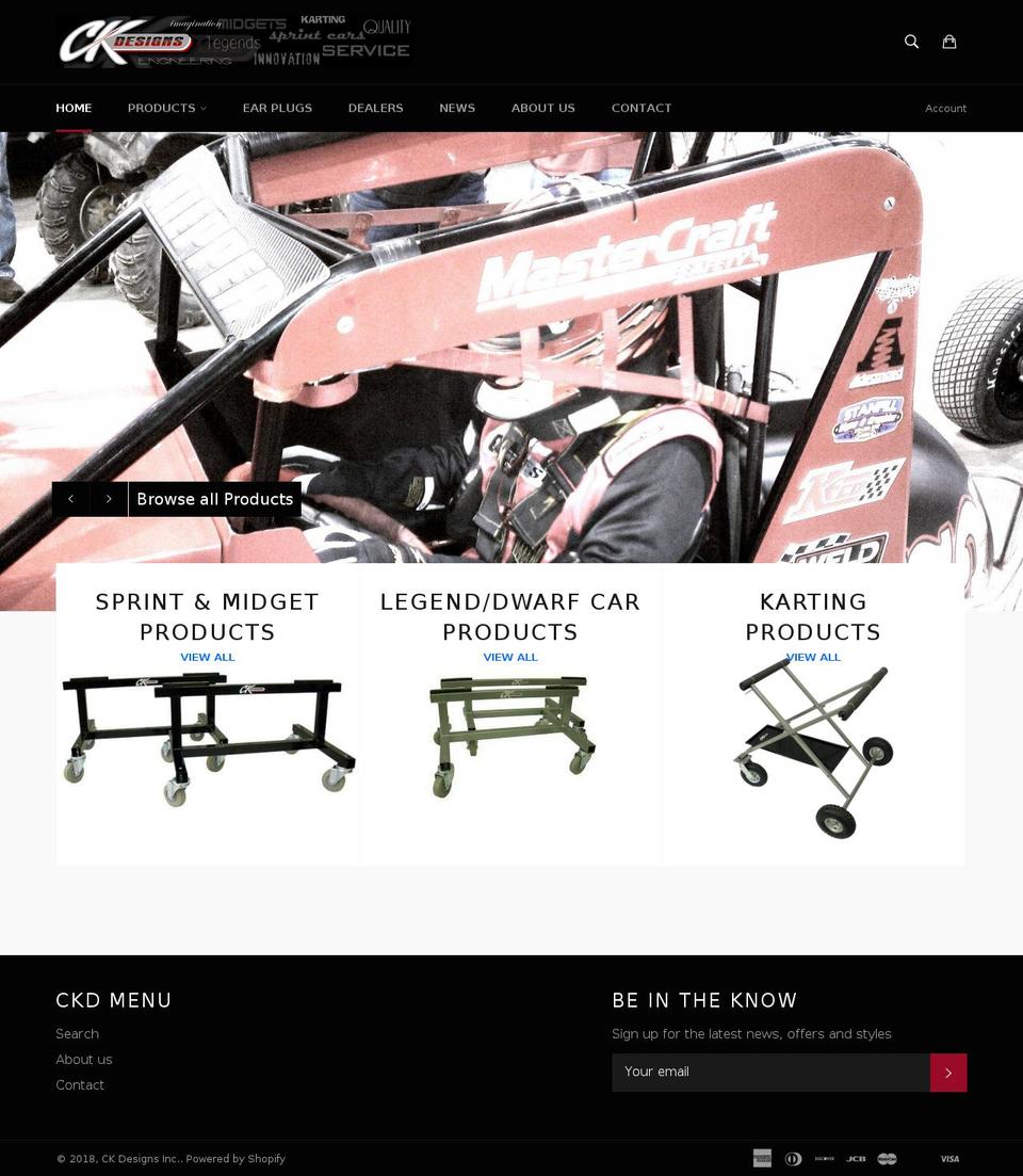 ckdesignsinc.com shopify website screenshot
