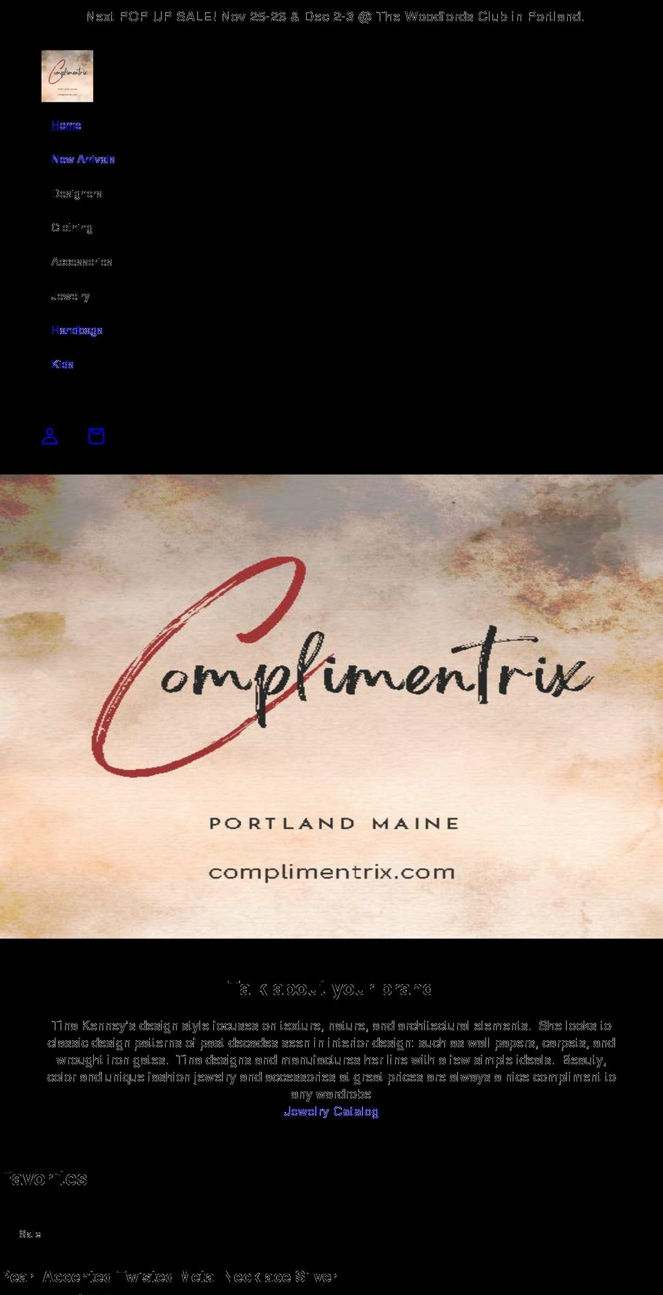 ckdesignsjewels.com shopify website screenshot