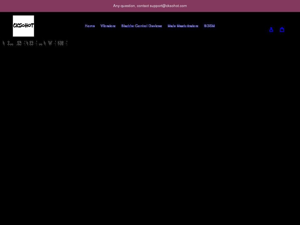 cksohot.com shopify website screenshot