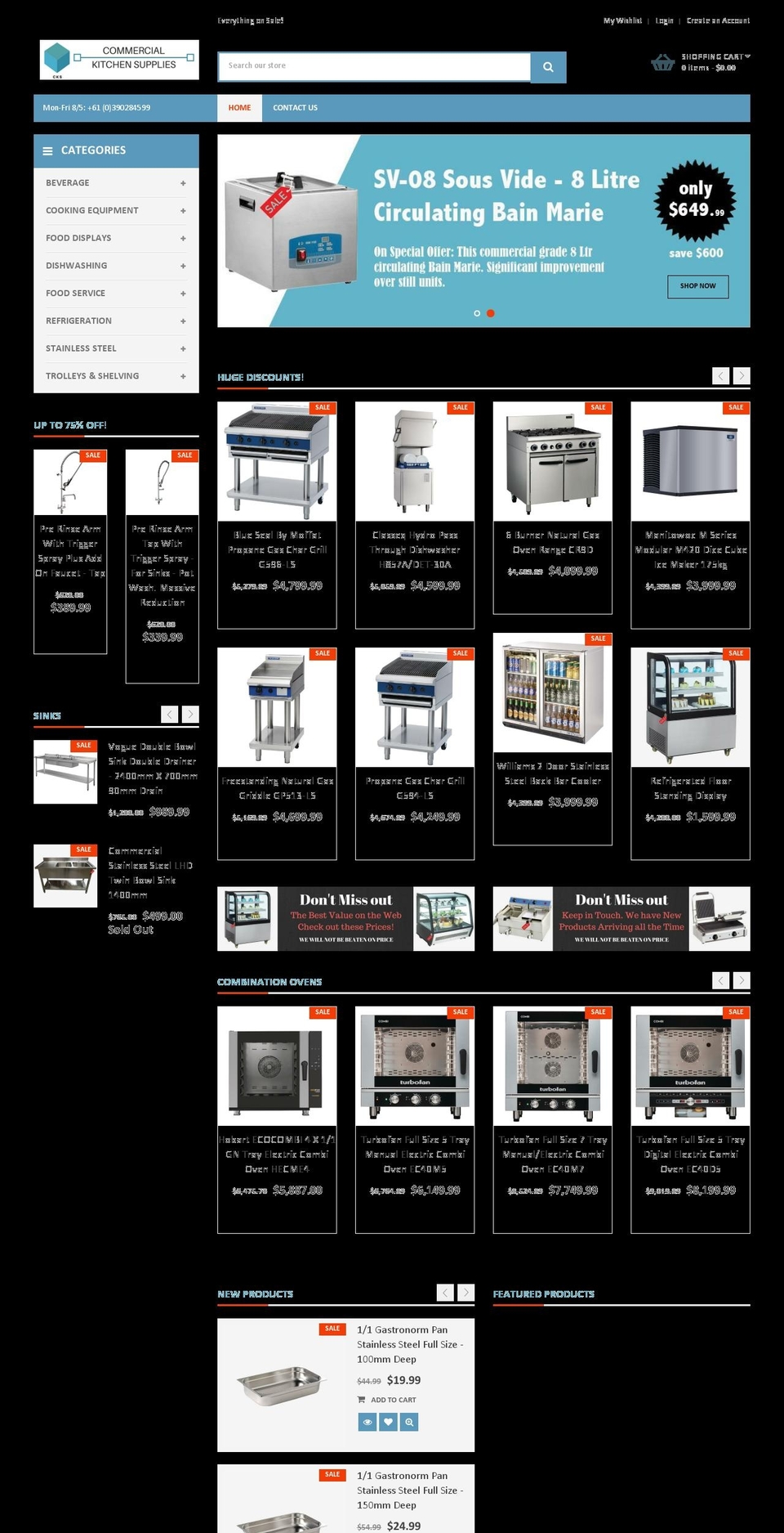sp-rossi-home1 Shopify theme site example cksonline.com.au