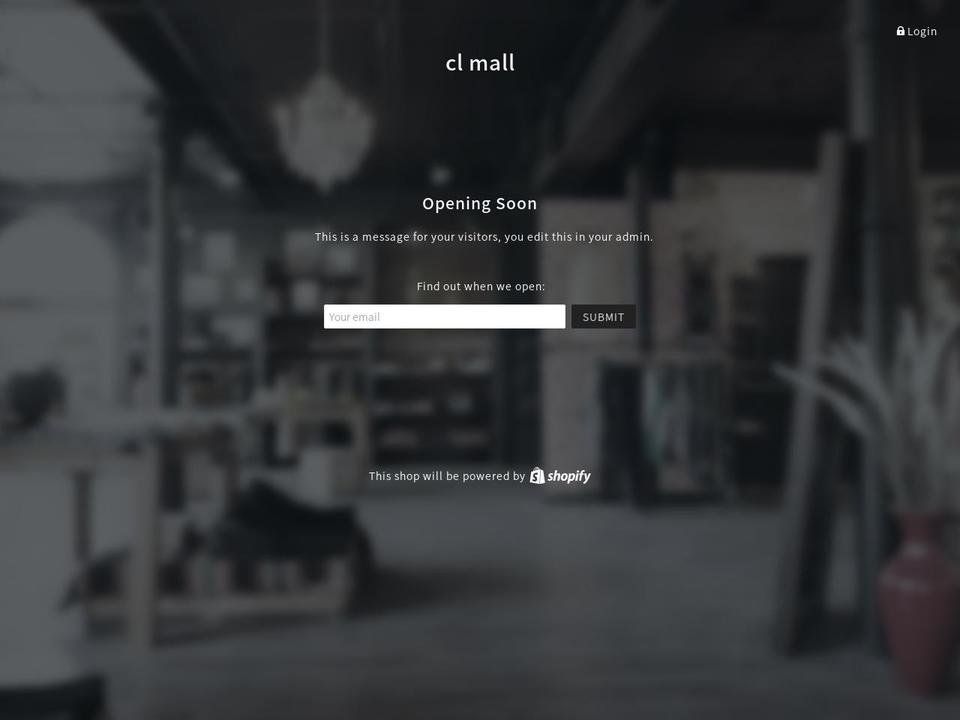cl-mall.com shopify website screenshot