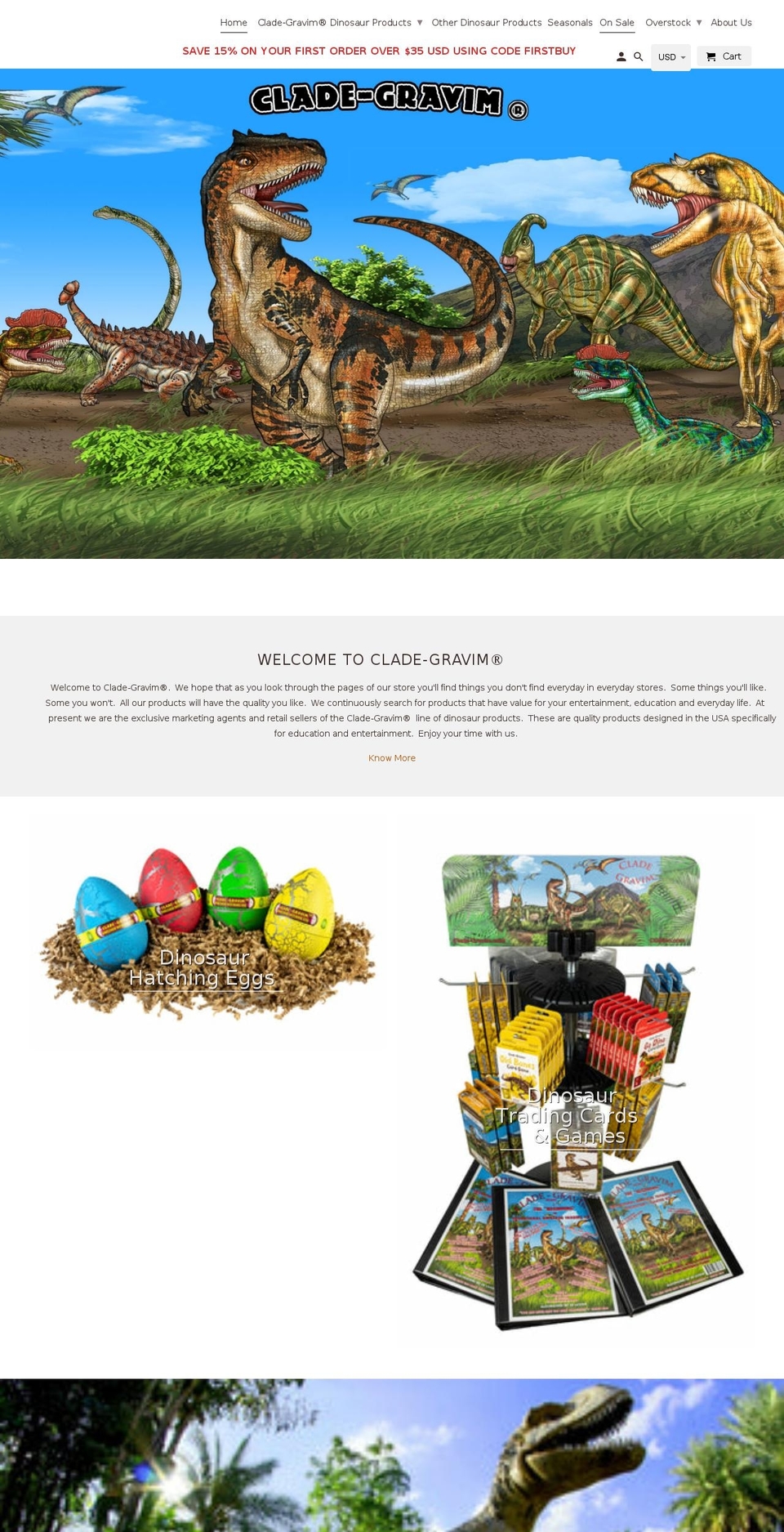 clade-gravim.net shopify website screenshot