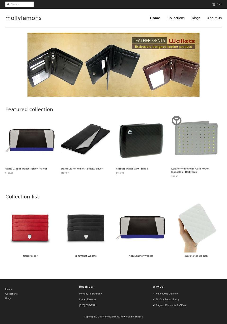 claireyan.com — Shopify storefront screenshot
