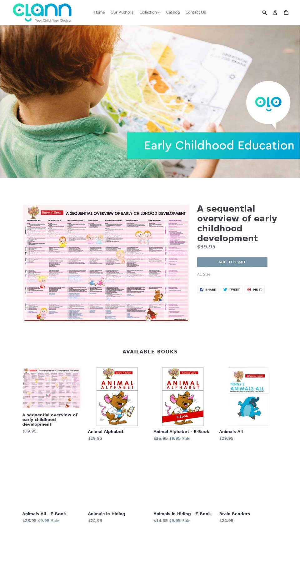 clannaustralia.com — Shopify storefront screenshot