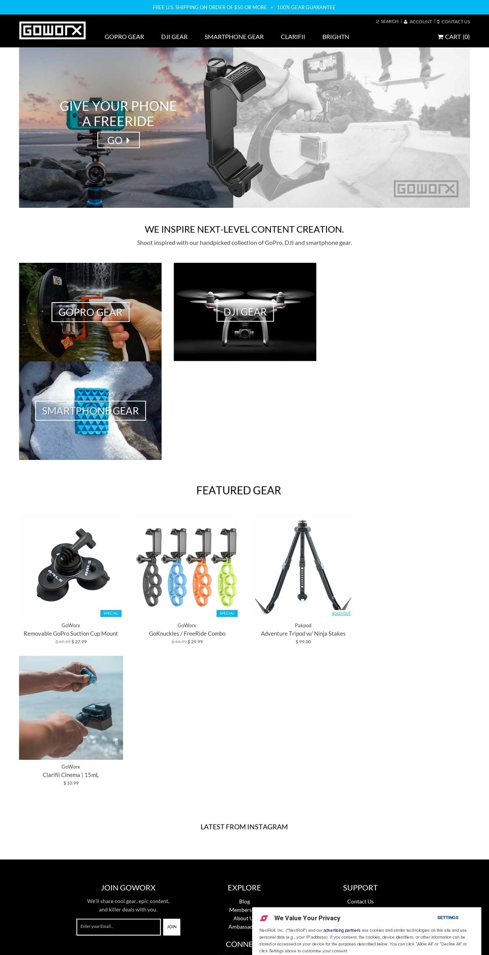 clarifiiusa.com — Shopify storefront screenshot