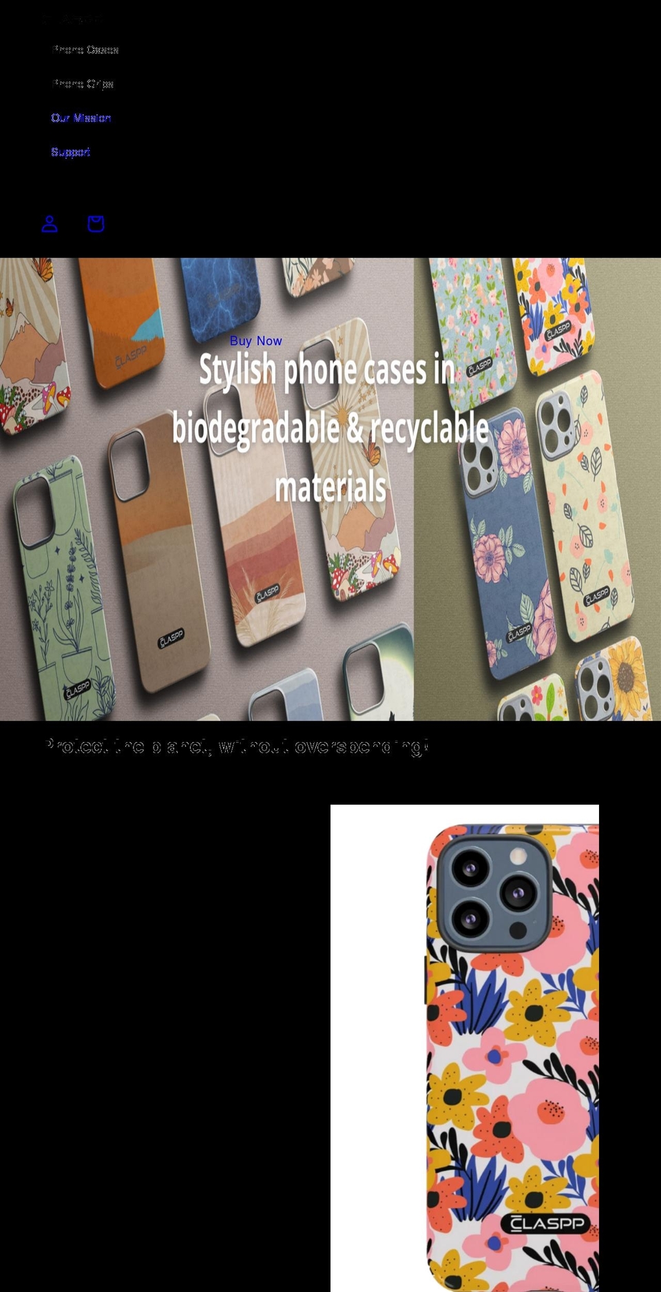 claspp.com shopify website screenshot