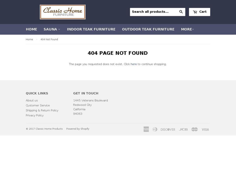 classicbeachstore.com shopify website screenshot
