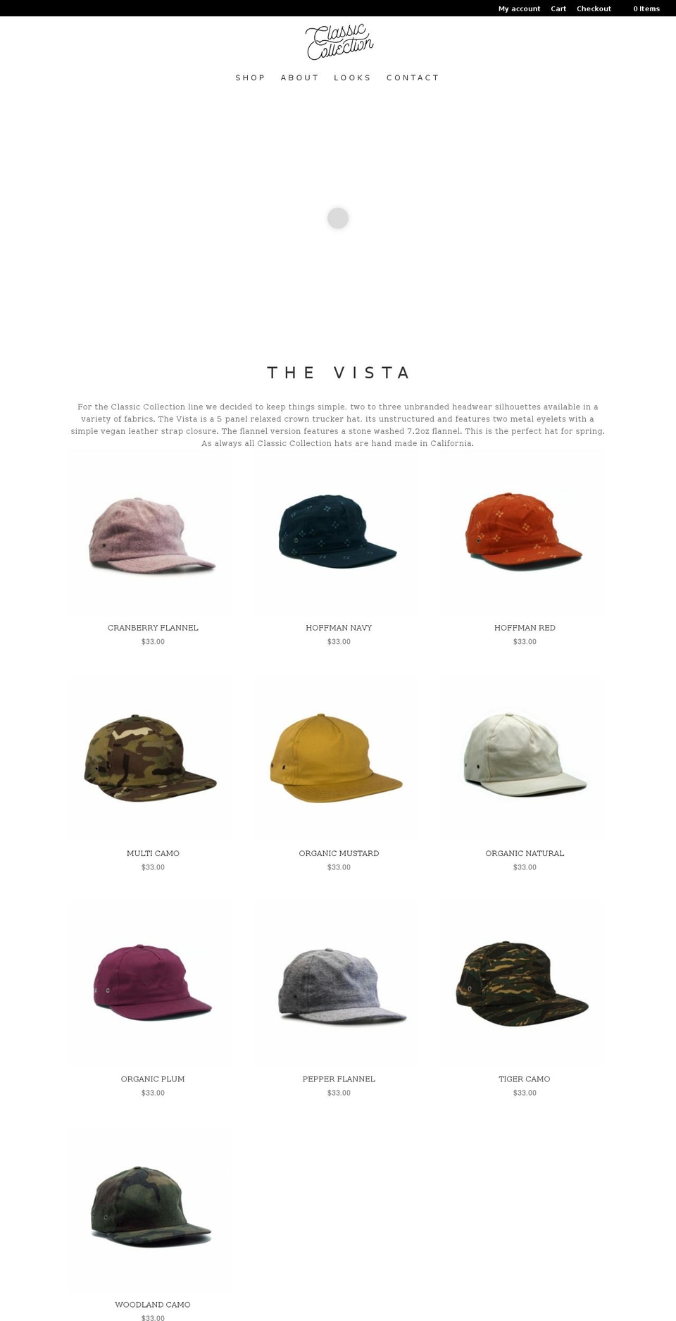 Elm Company (Kiln) Shopify theme site example classiccollectionbrand.com