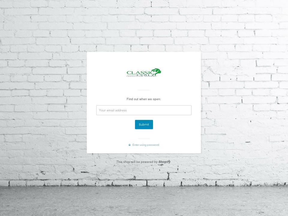 classiccurlz.com shopify website screenshot