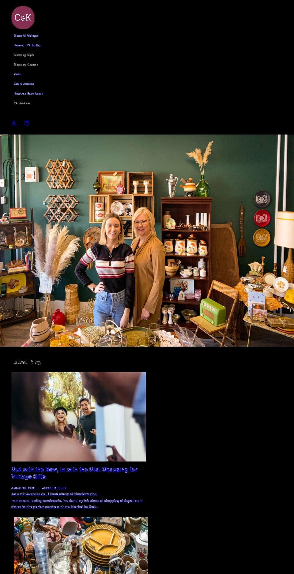 classickitsch.com shopify website screenshot