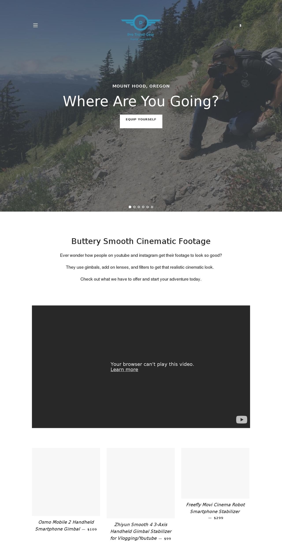 classicnomadicman.com — Shopify storefront screenshot