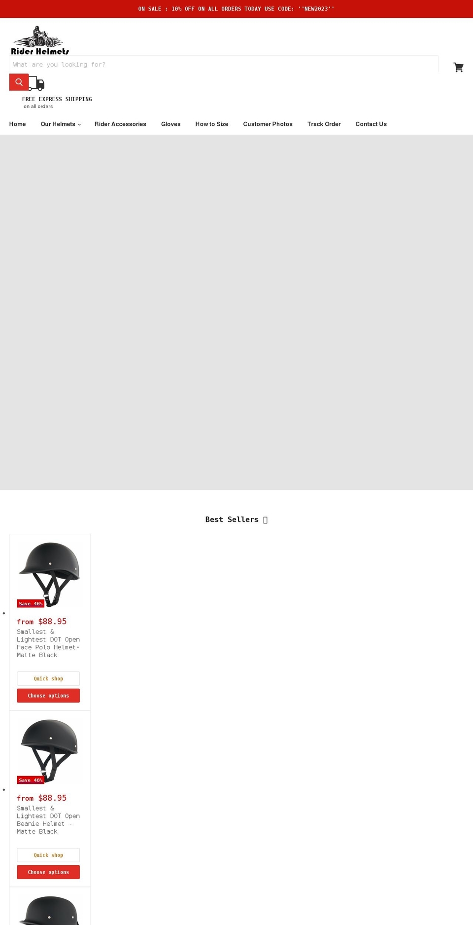 Bks Shopify theme site example classicriderhelmets.com