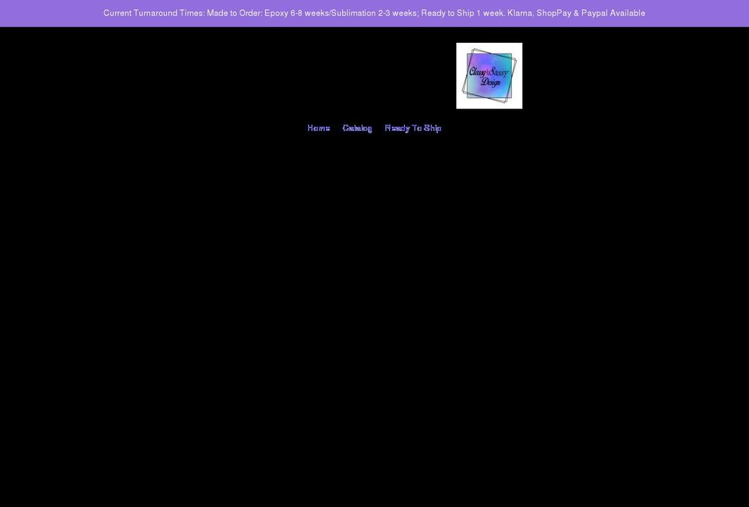 classyandsassydesign.com shopify website screenshot