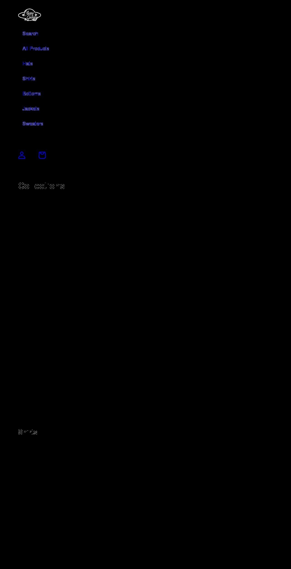 classygalaxy.com shopify website screenshot