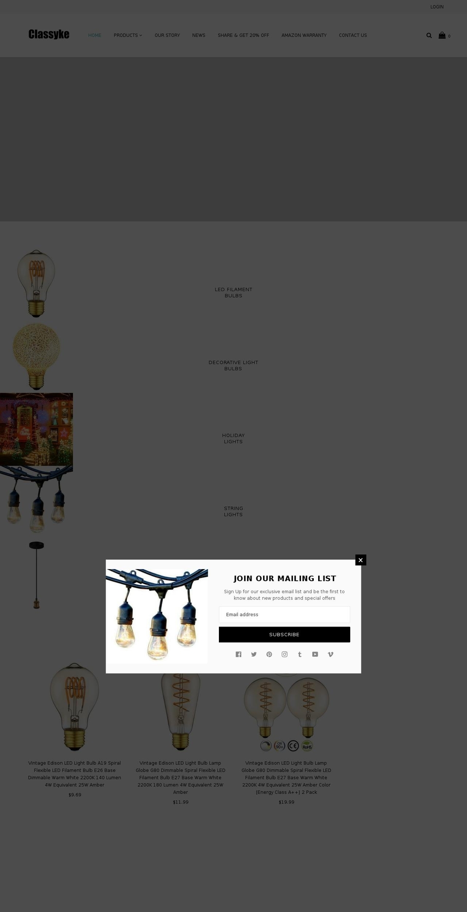 Copy of belle-default Shopify theme site example classyke.com