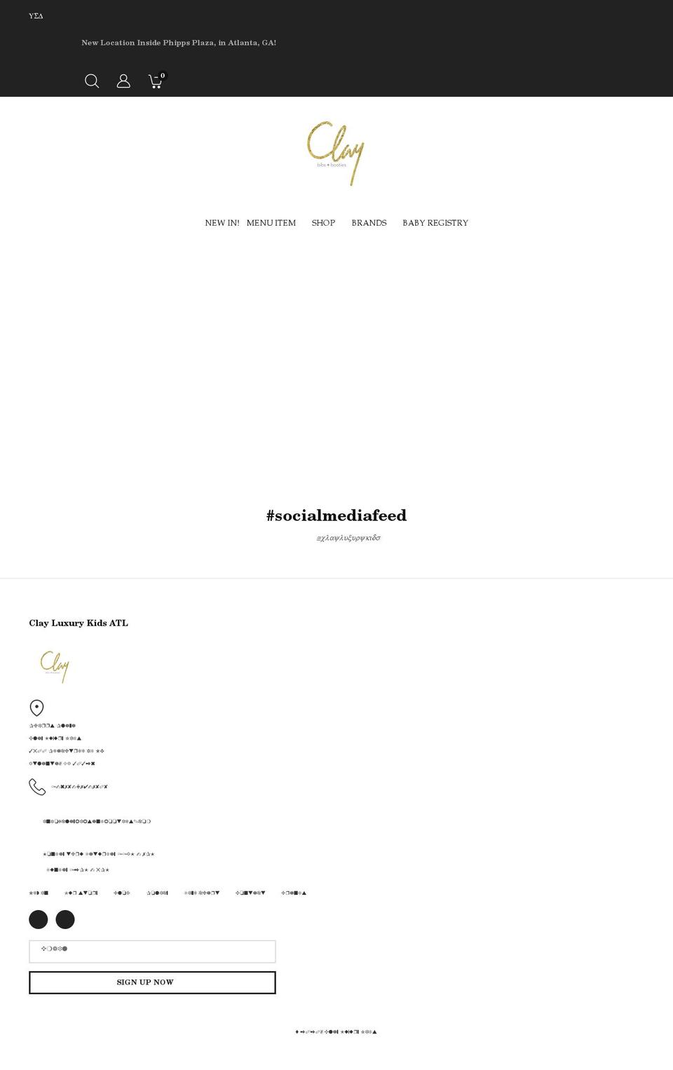 mira-v1-1-1 Shopify theme site example claybibsandbooties.com