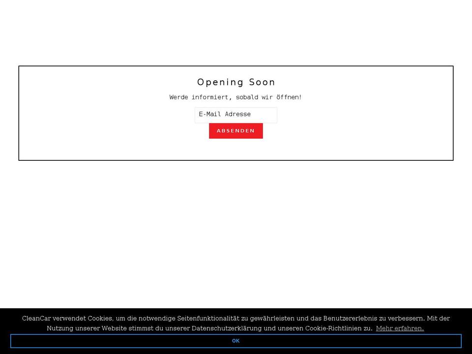 clean-car.de shopify website screenshot