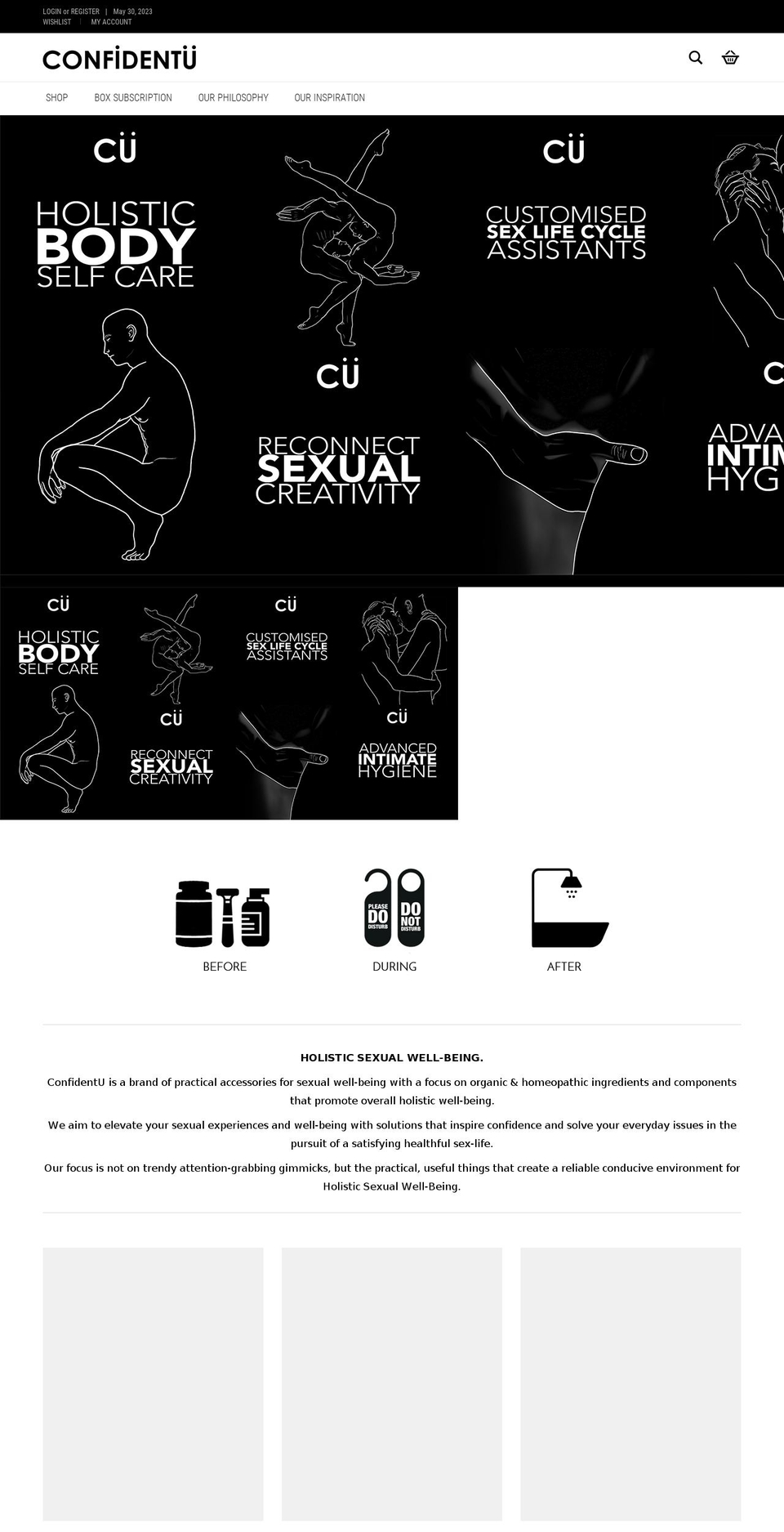 cleanconfidence.net shopify website screenshot