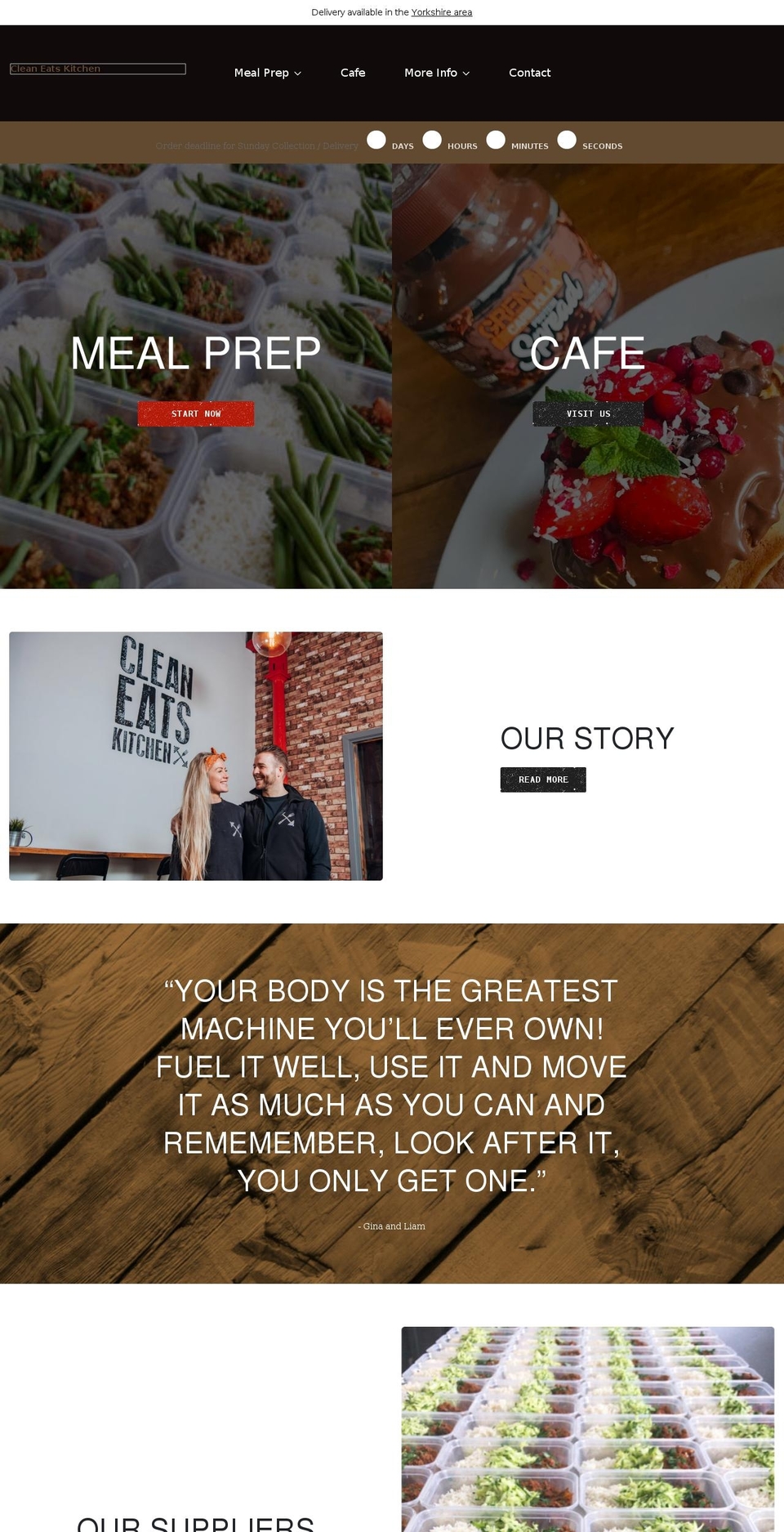 cleaneatskitchen.co.uk shopify website screenshot