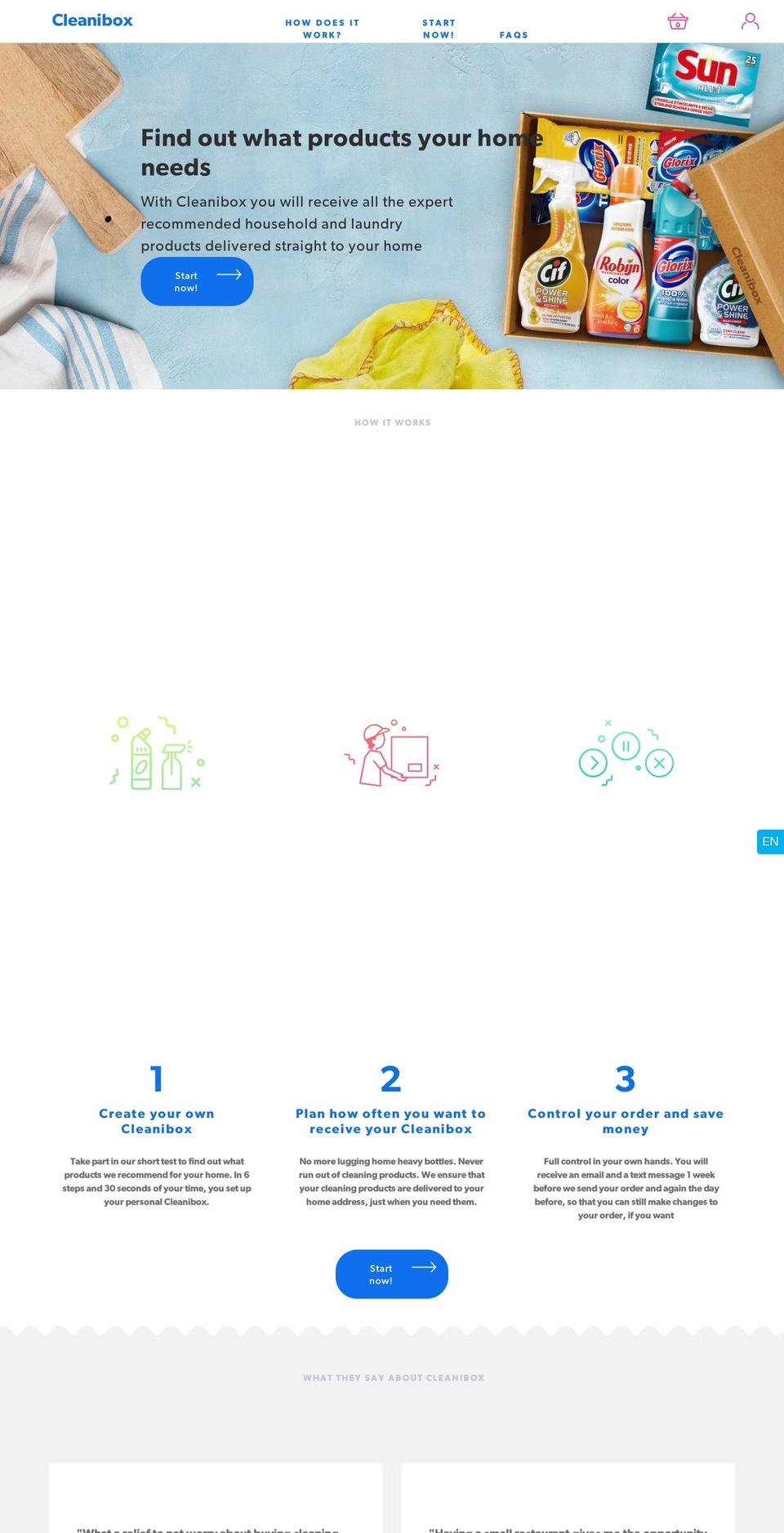 cleanibox.com — Shopify storefront screenshot