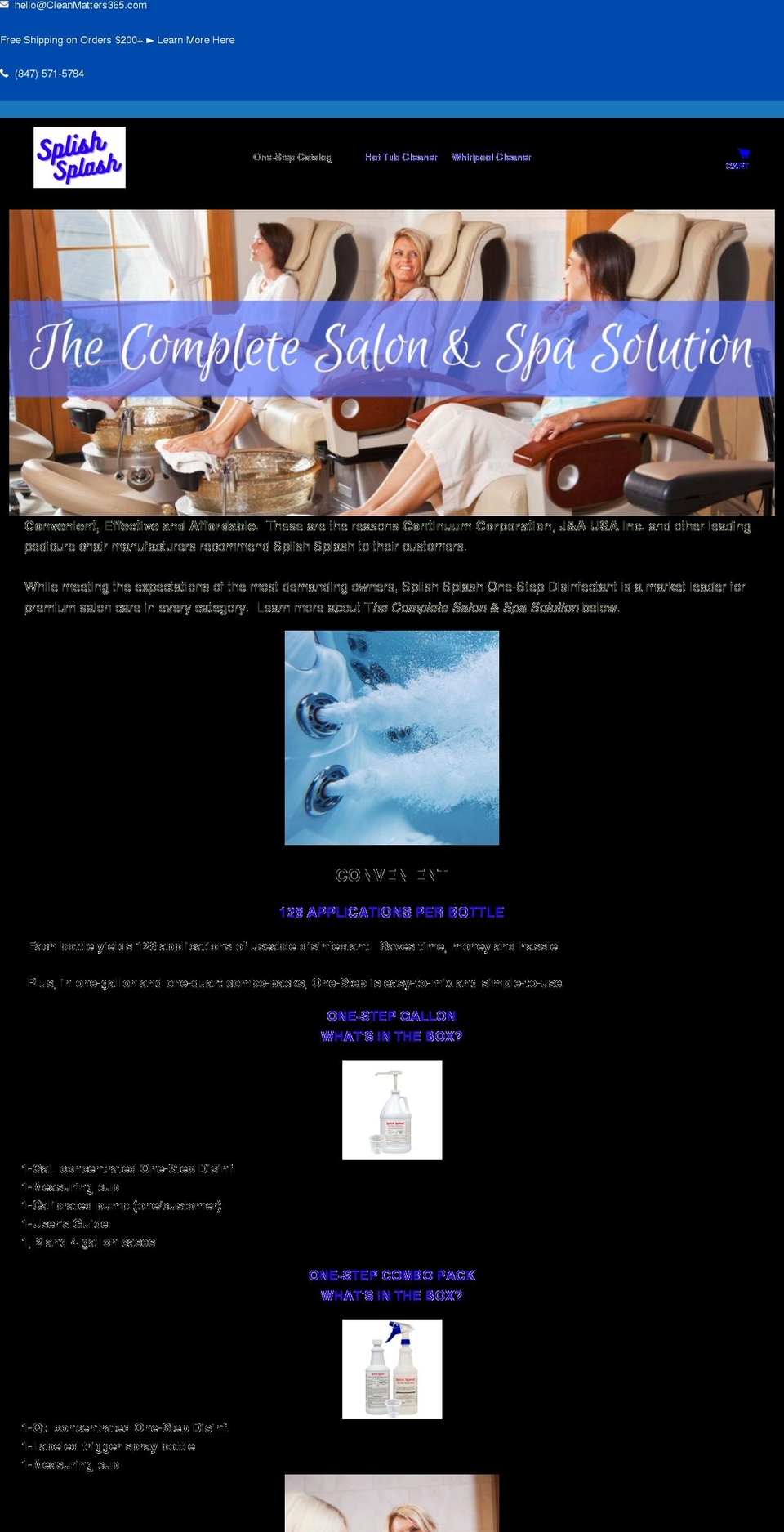 cleanmatters365.com shopify website screenshot