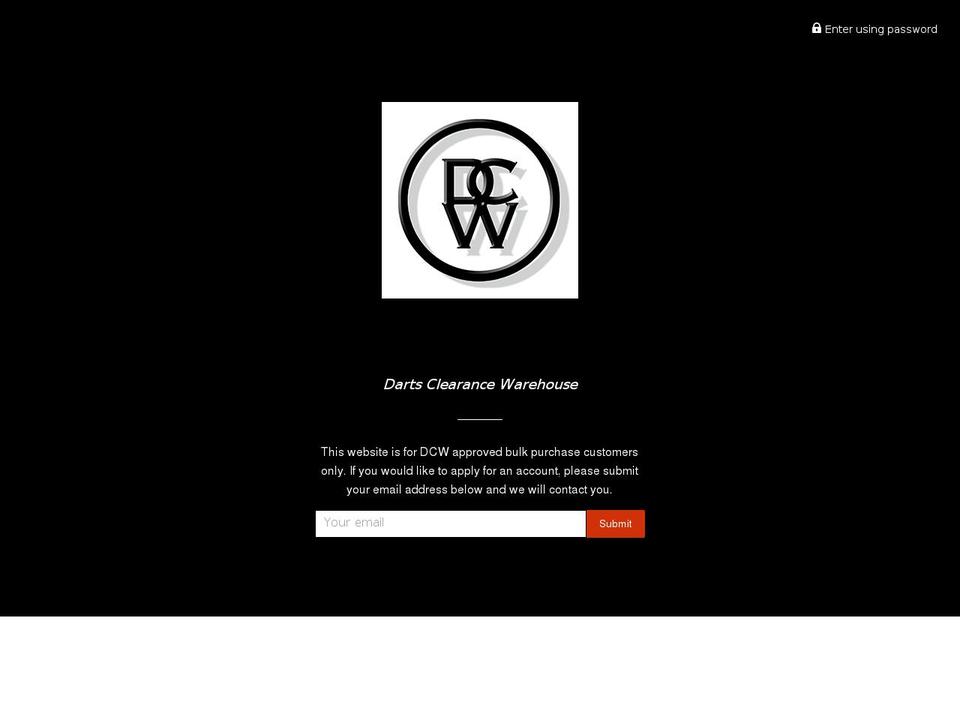 clearancedarts.com — Shopify storefront screenshot