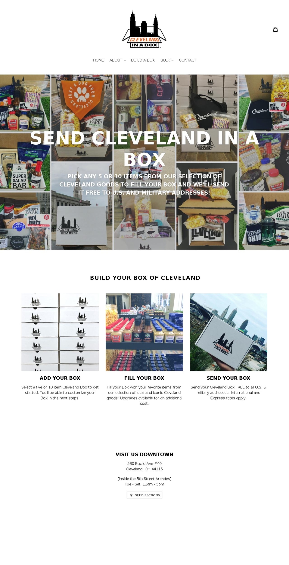 cleinabox.com — Shopify storefront screenshot