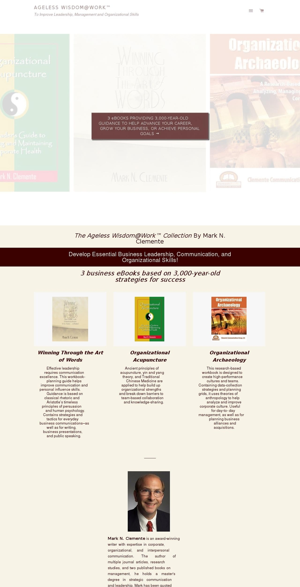 clementeonline.com shopify website screenshot