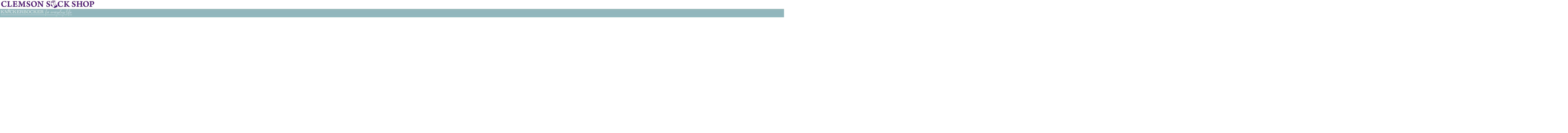 clemsonsockshop.com shopify website screenshot