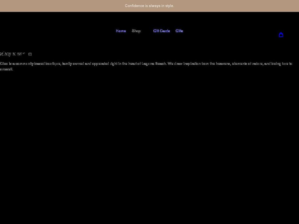 cleolagunabeach.com shopify website screenshot