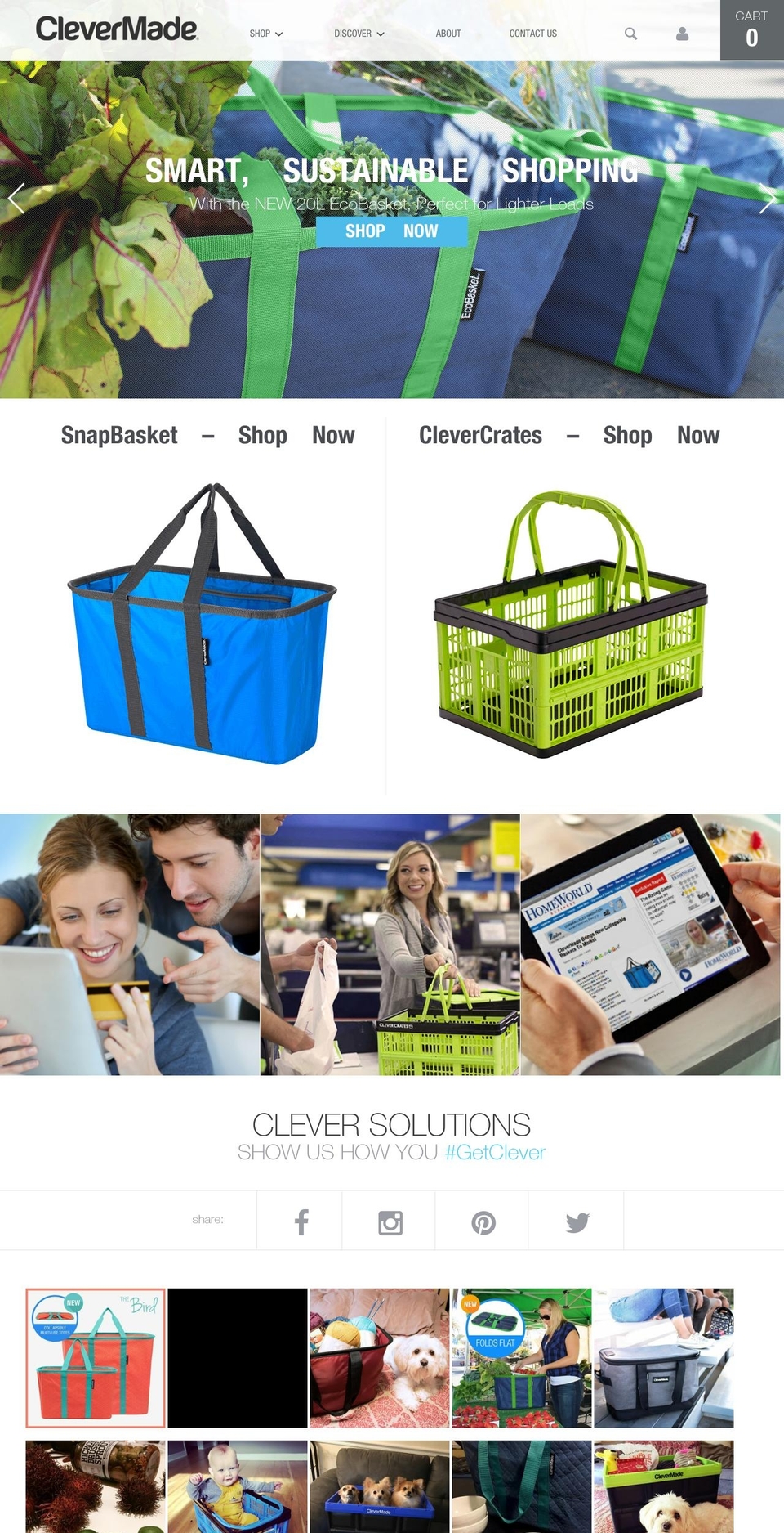 clevercreates.com shopify website screenshot