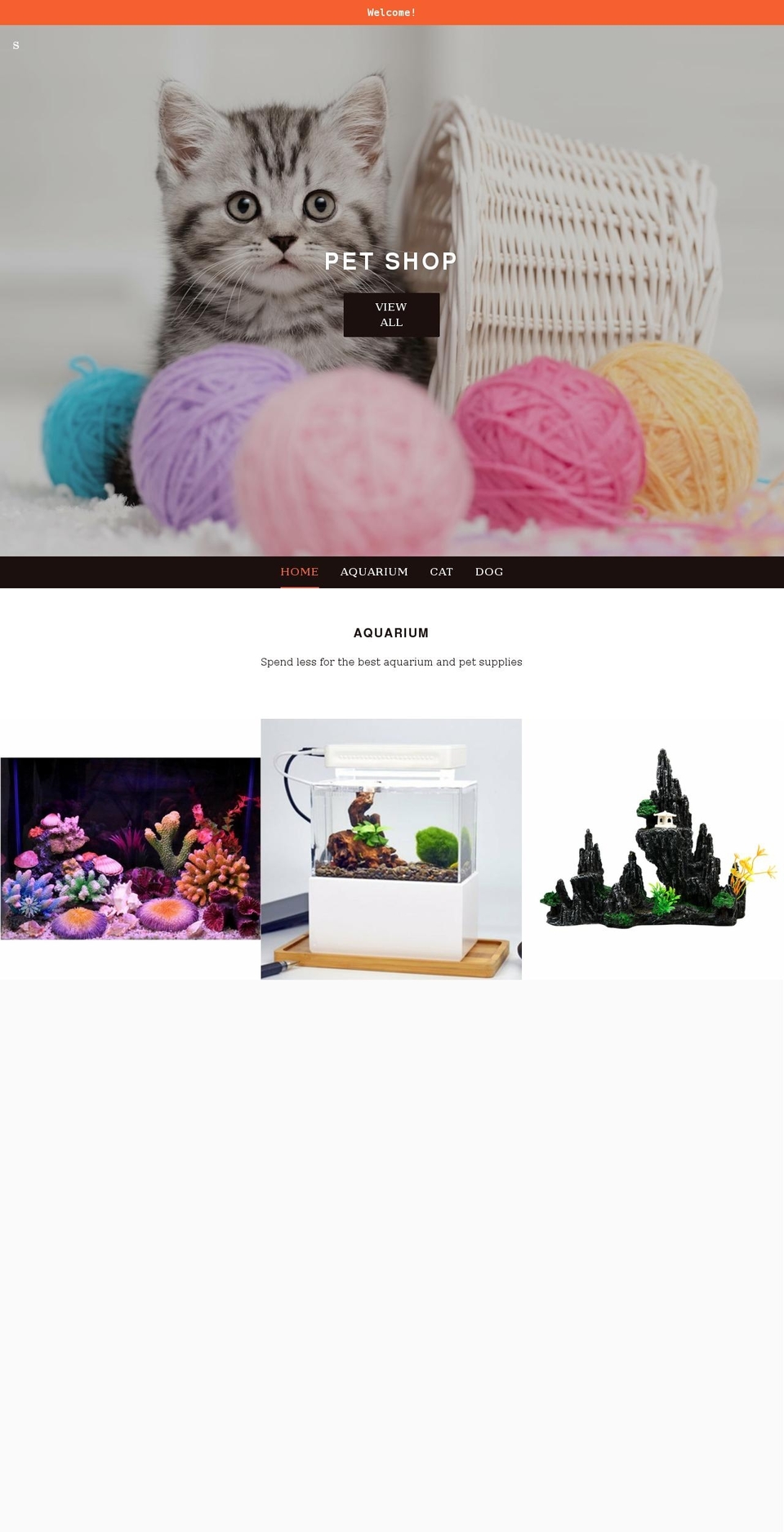 cleverdropship-pet-shop.myshopify.com shopify website screenshot