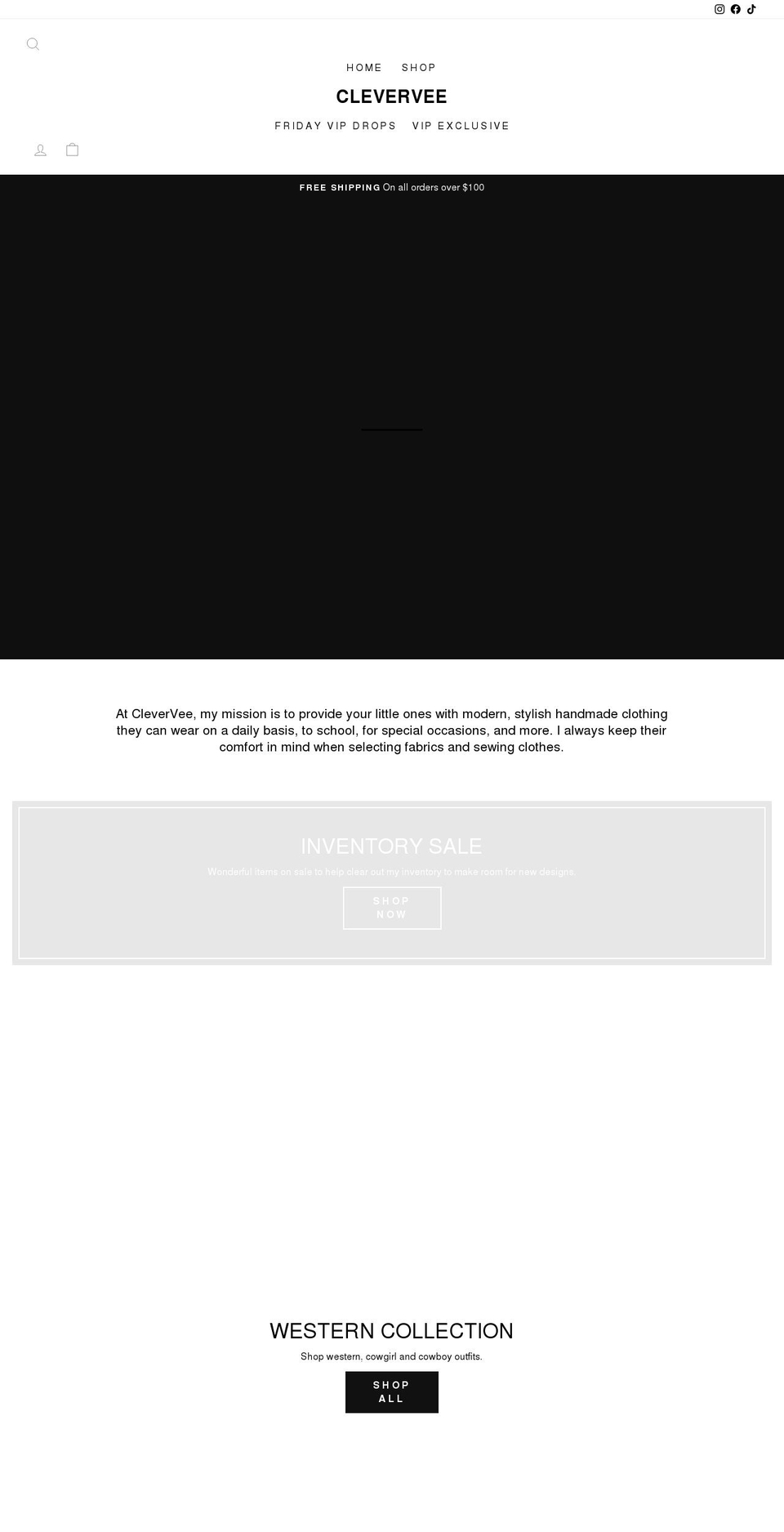 clevervee.com — Shopify storefront screenshot
