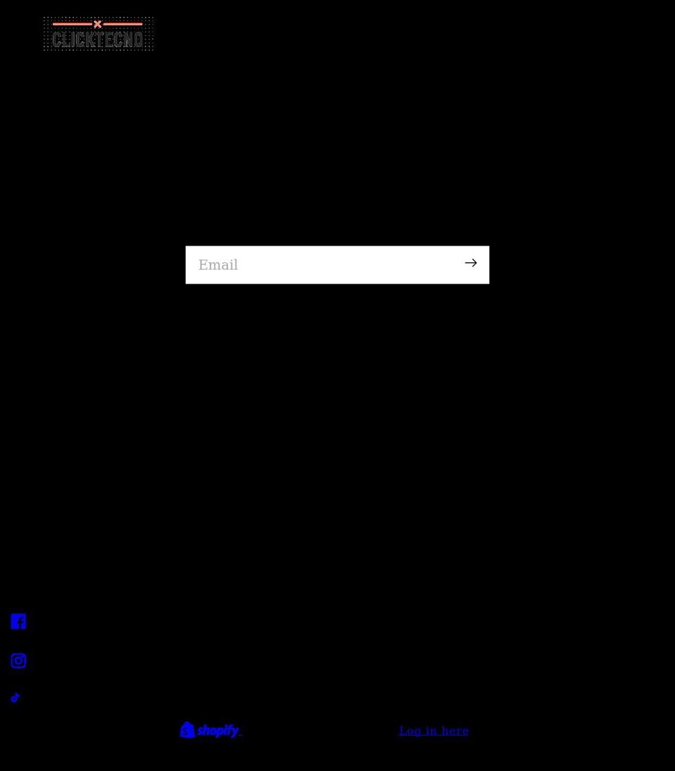 click Shopify theme site example clicktecno.com