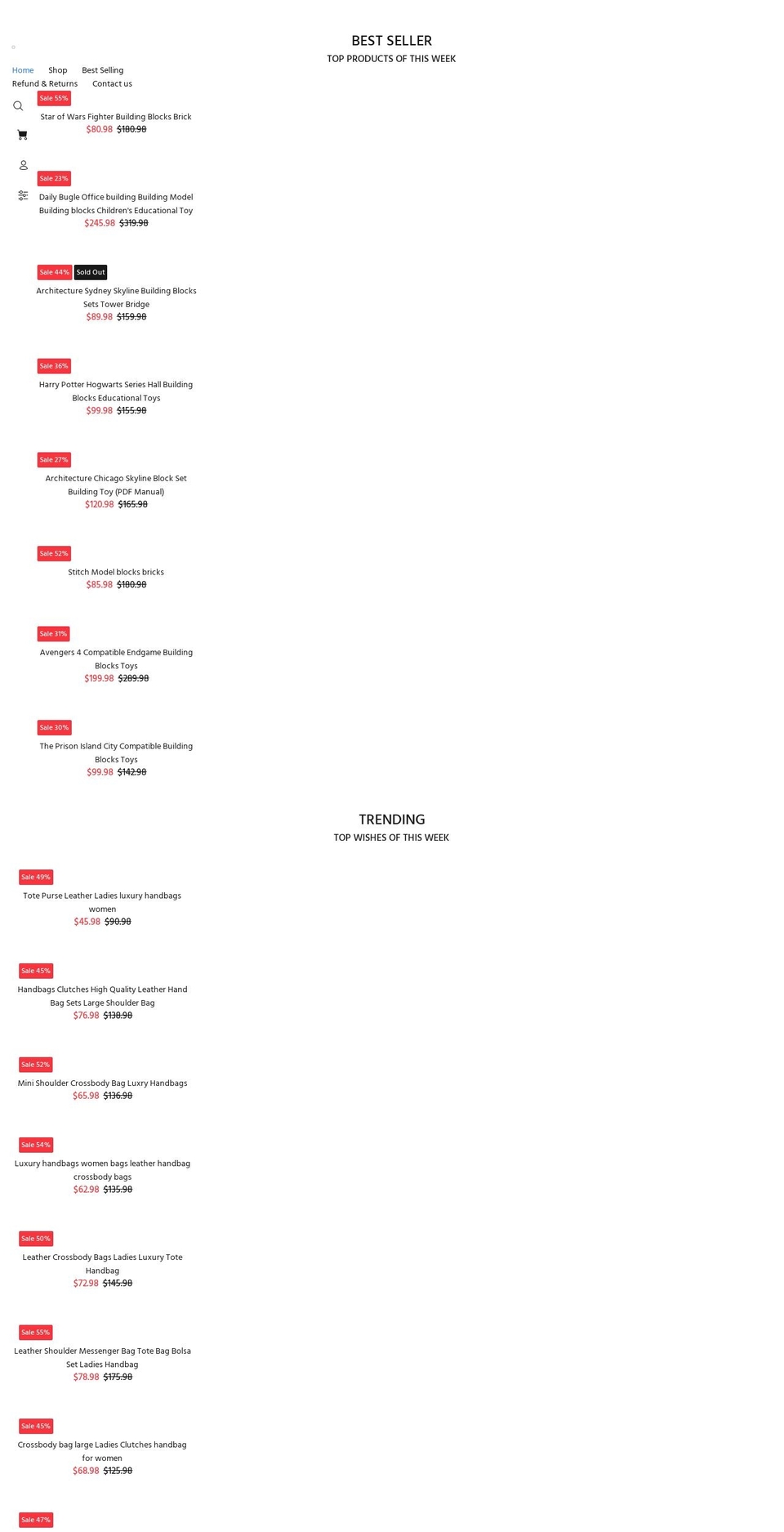 clickwondershop.com shopify website screenshot