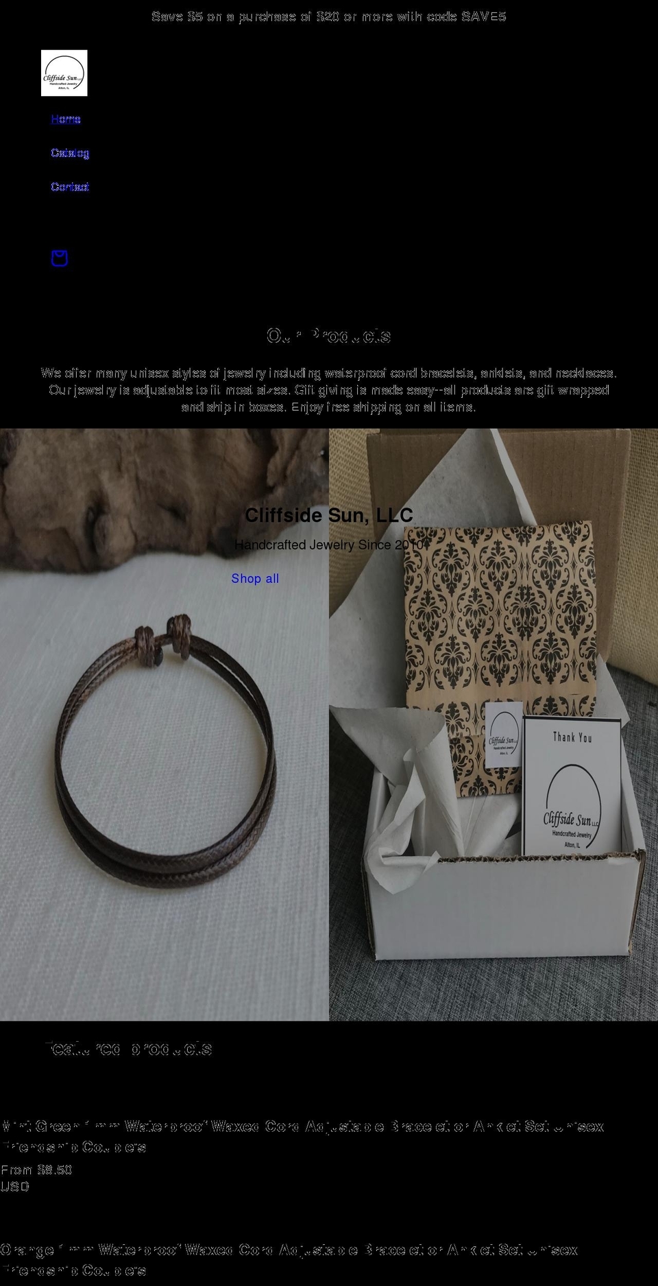 cliffsidesun.com shopify website screenshot