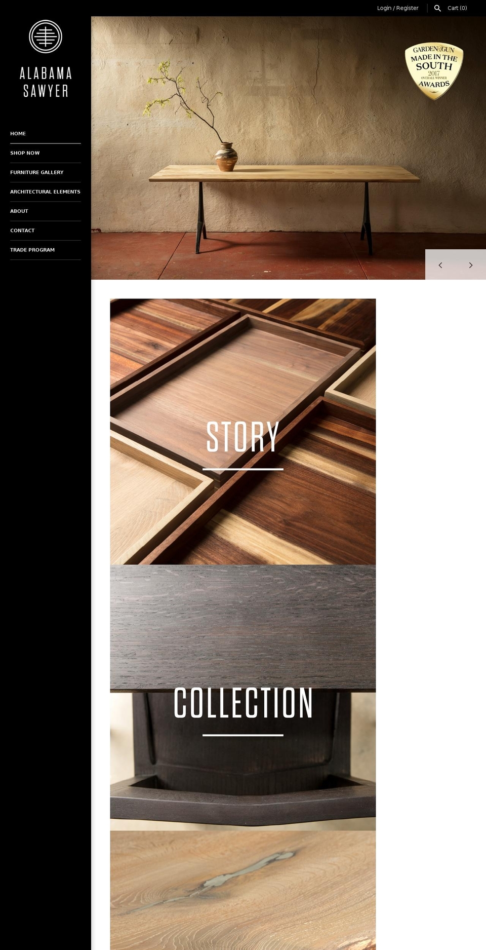cliffspencer.net shopify website screenshot