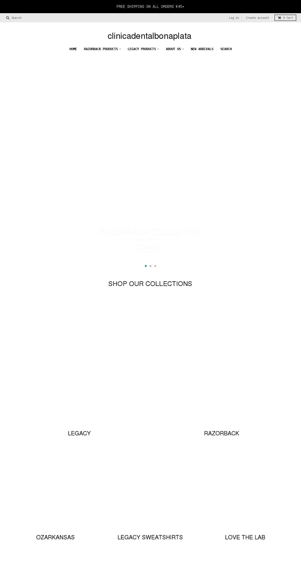 clinicadentalbonaplata.com shopify website screenshot