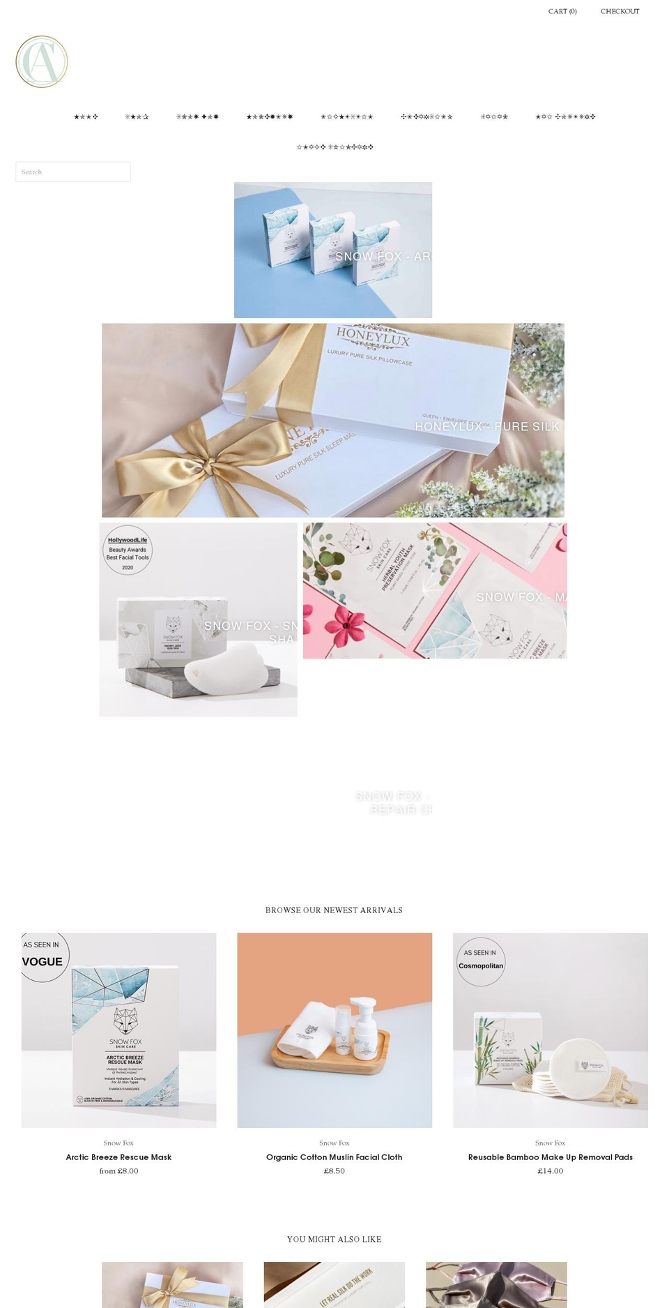 cliniqueallureshop.com shopify website screenshot
