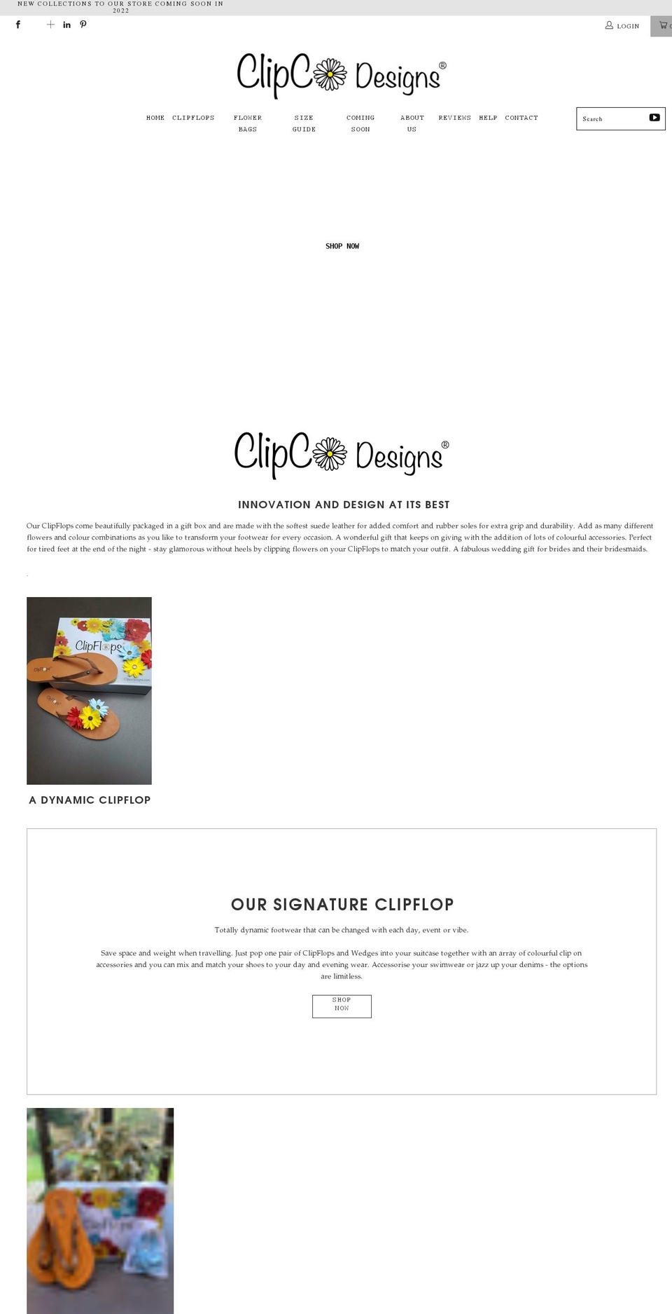 clipcodesigns.com shopify website screenshot