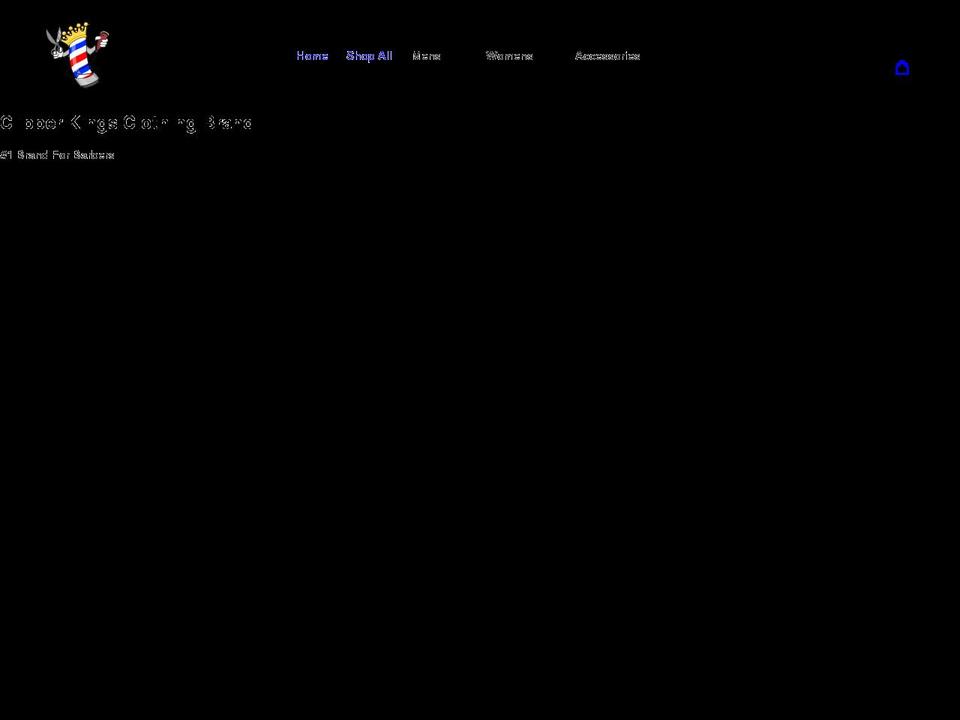 clipperkingsclothing.com shopify website screenshot