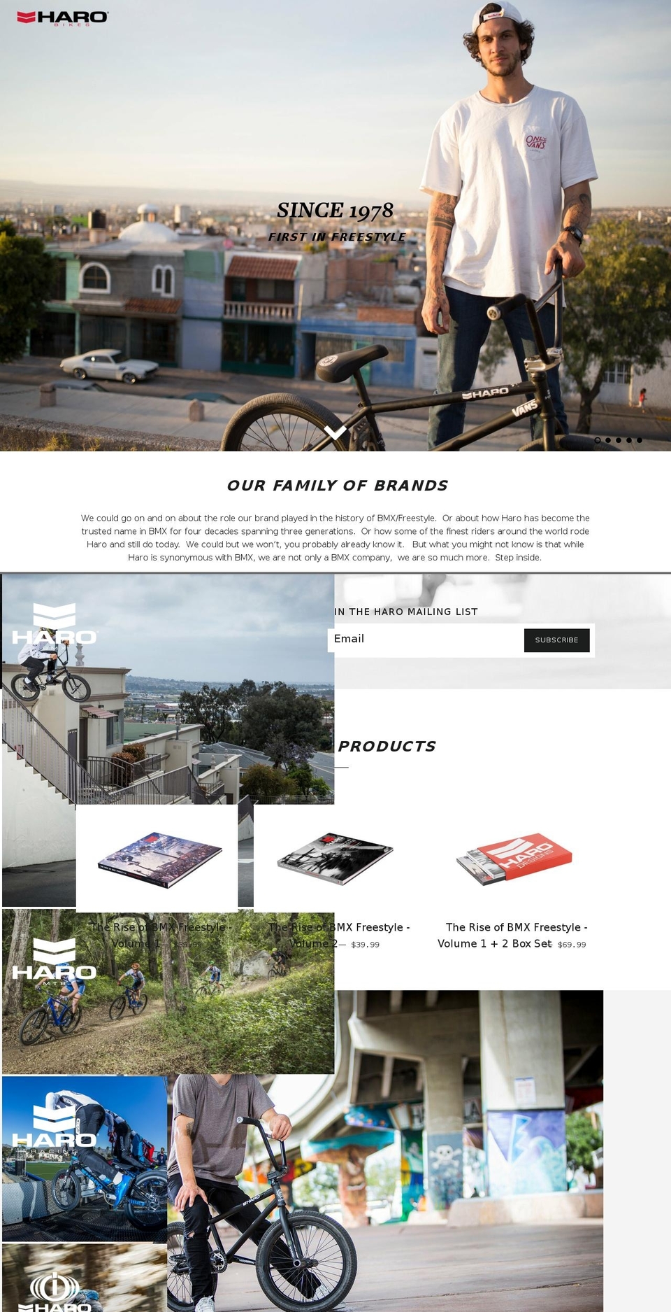 cliqbmx.com — Shopify storefront screenshot
