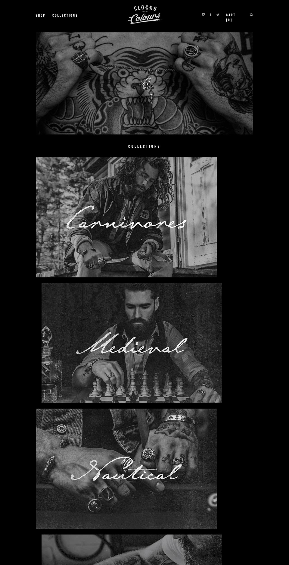 clocksandcolors.com shopify website screenshot