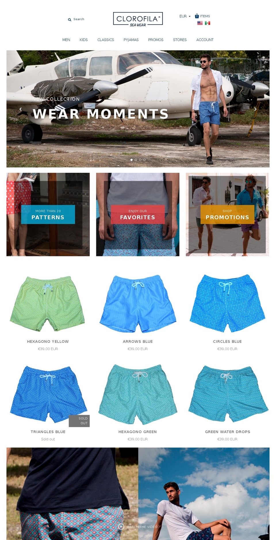 PROPUESTA MKT Shopify theme site example clorofilaswimwear.com